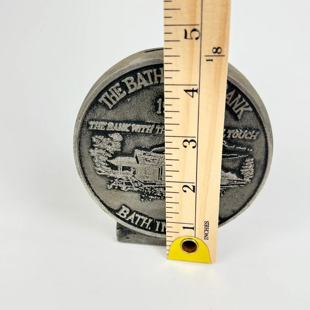 The Bath‎ State Bank 1924 Commemorative Coin Bank Bath Indiana